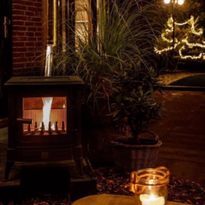 Kerst openhaard